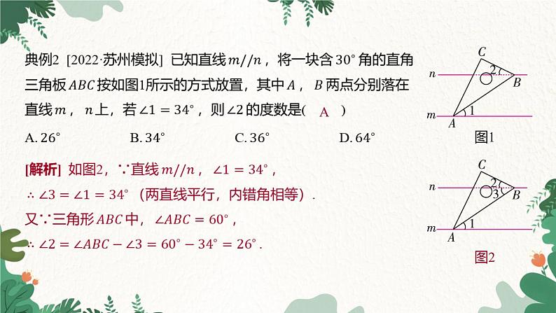 浙教版数学七年级下册 1.4 平行线的性质课件第6页