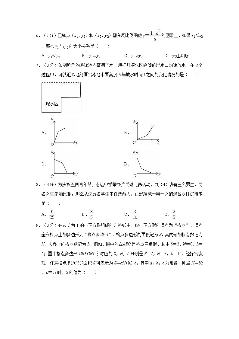 2023年湖北省武汉市勤学早九年级四调数学模拟试卷（一）02