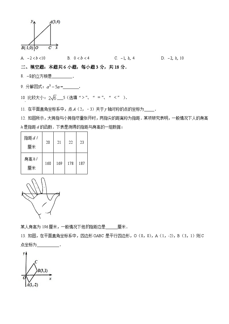 精品解析：吉林省第二实验学校2023-2024学年八年级上学期期末数学试题（原卷版）第2页