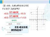 湘教版八年级数学下册 第3章 图形与坐标第1课时 轴对称的坐标表示（课件）