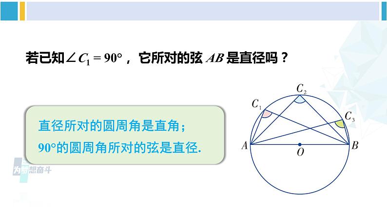 湘教版九年级数学下册 第2章 圆 第2课时 圆周角（2）（课件）第5页