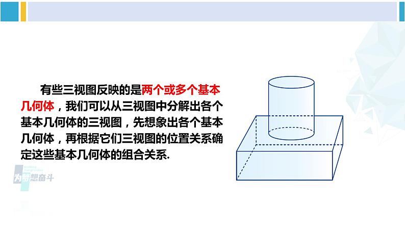 湘教版九年级数学下册 第3章 投影与视图 第2课时 由三视图确定几何体（课件）07