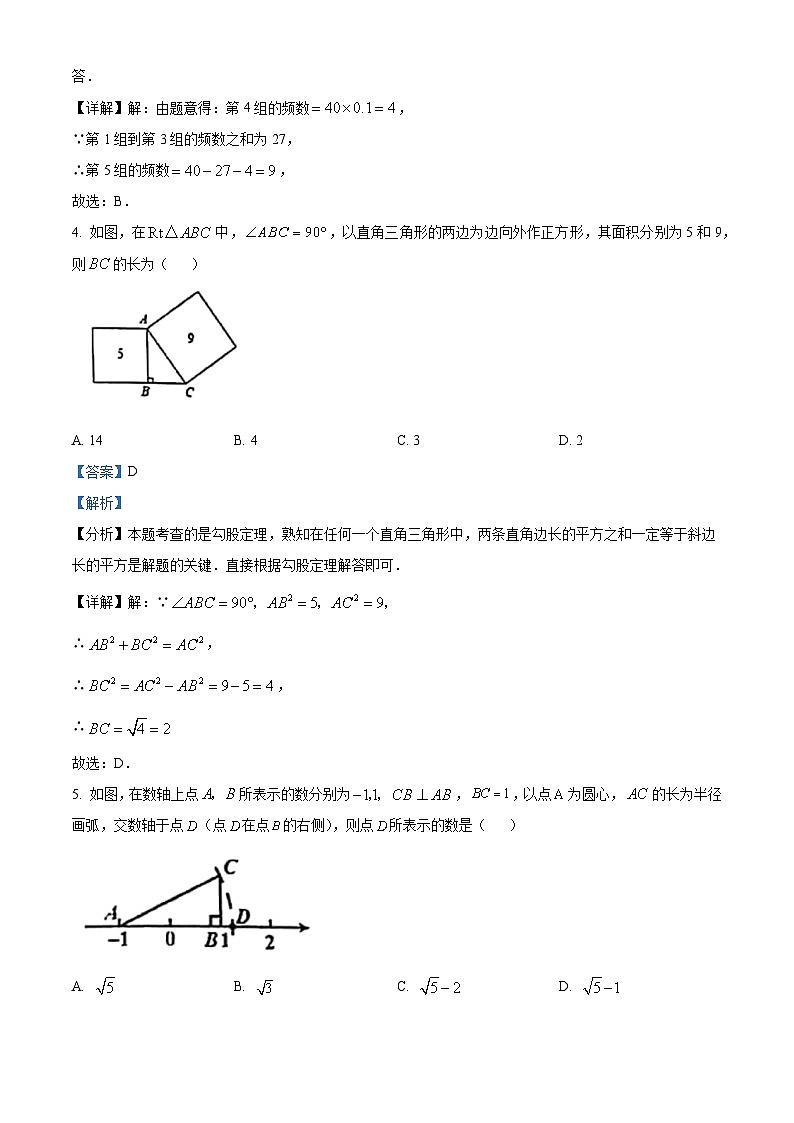 河南省南阳市镇平县2023-2024学年八年级上学期期末数学试题（原卷版+解析版）02