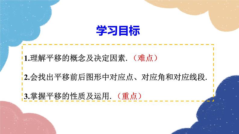 湘教版数学七年级下册 4.2 平移课件第2页