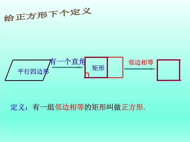 6.3正方形的性质与判定 (1)　课件　2021—2022学年鲁教版（五四制）数学八年级下册04