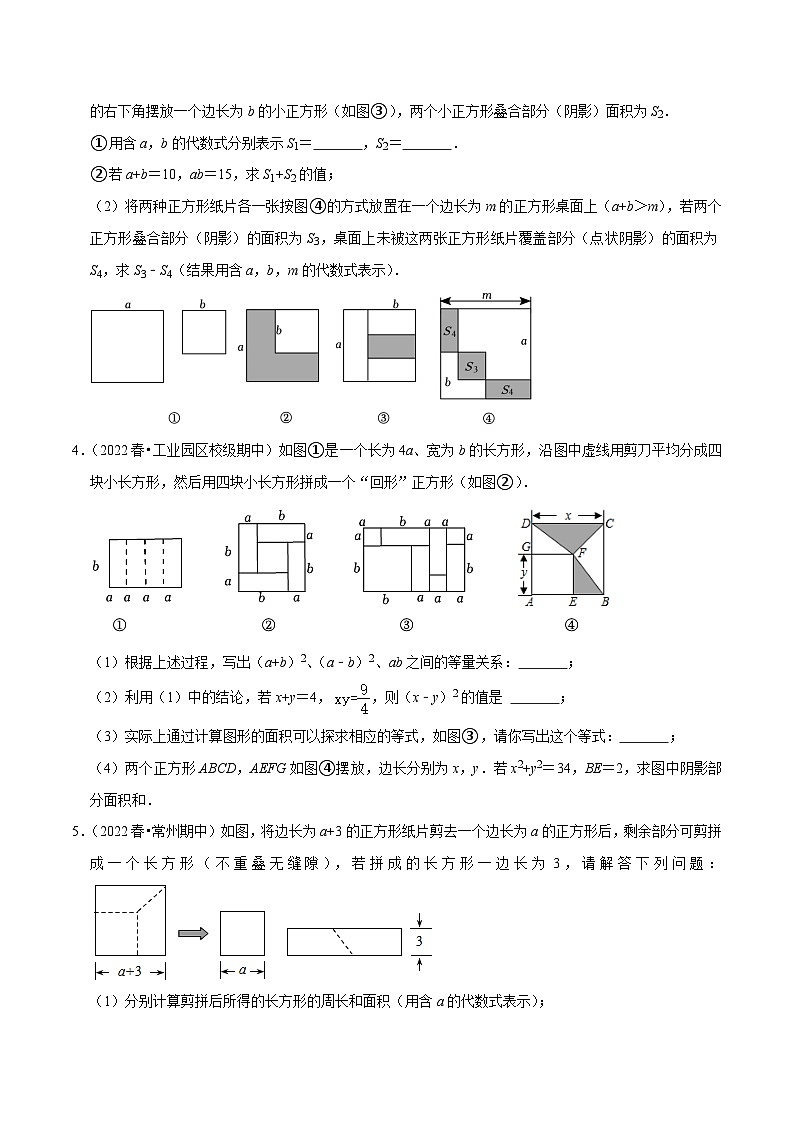 专题9.10以乘法公式为背景综合问题大题专练（重难点培优30题，七下苏科）-【拔尖特训】2022-2023学年七年级数学下册尖子生培优必刷题【苏科版】02