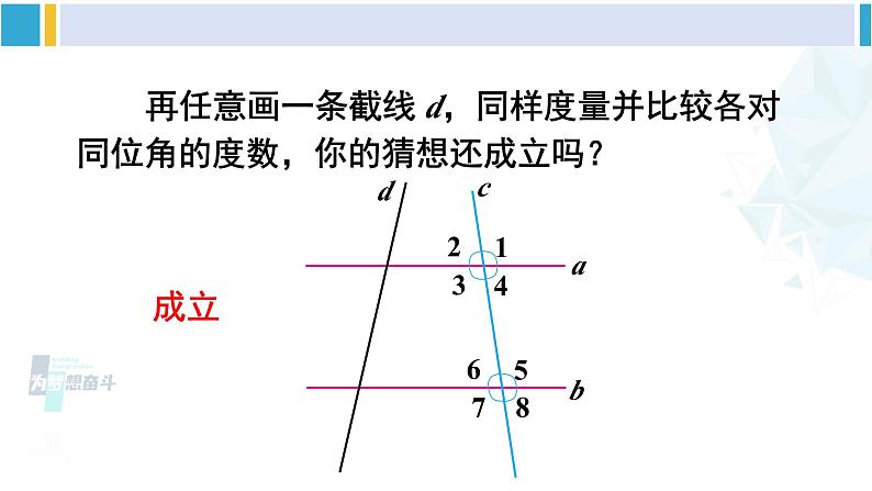 北师大版七年级数学下册 第二章 相交线与平行线第一课时 平行线的性质（课件）第8页