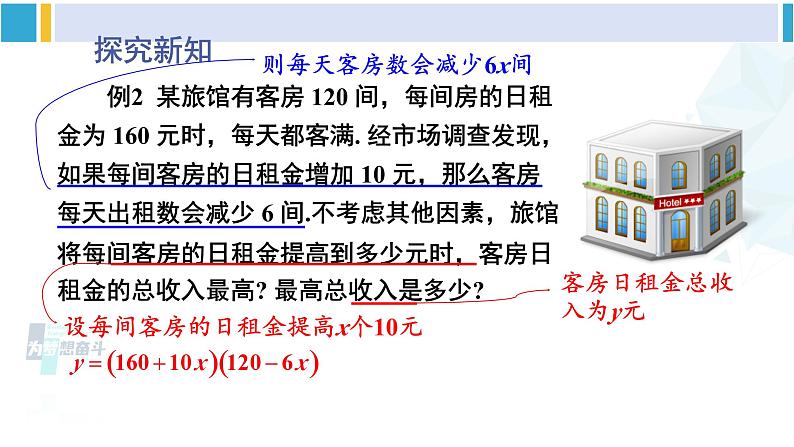 北师大版九年级数学下册 第二章 二次函数第二课时 最大利润问题（课件）08