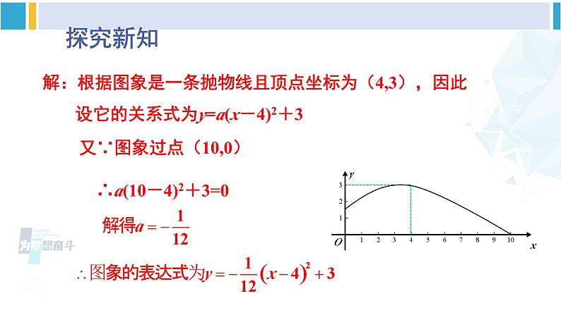 北师大版九年级数学下册 第二章 二次函数第一课时 根据两个条件确定二次函数的表达式（课件）第4页