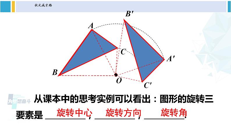 沪科版九年级数学下册 第24章 圆 第1课时 旋转、旋转对称图形（课件）第8页