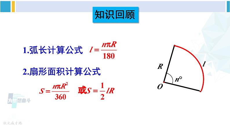 沪科版九年级数学下册 第24章 圆 第2课时 圆锥的侧面展开图（课件）第2页