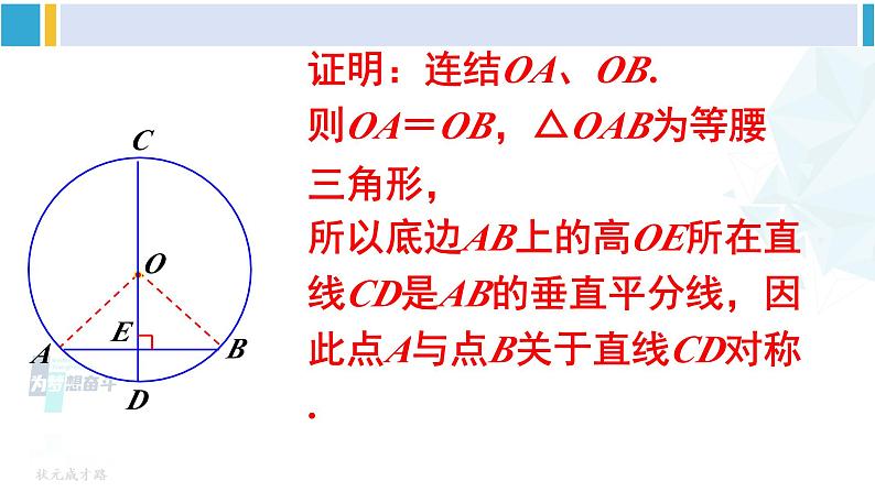 沪科版九年级数学下册 第24章 圆 第2课时 垂径分弦（课件）第6页