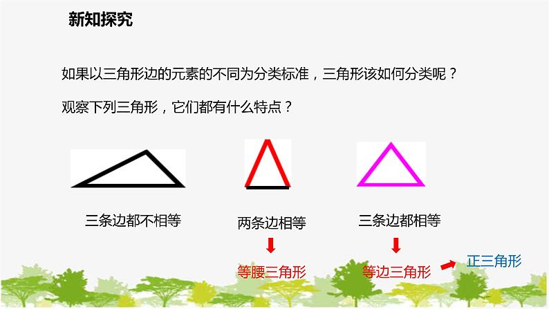 北师大版数学七年级下册 4.1.2  三角形的三边关系 课件第4页