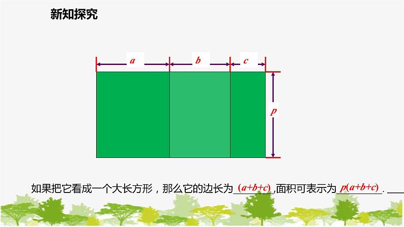 北师大版数学七年级下册 1.4.2 单项式与多项式相乘 课件第6页