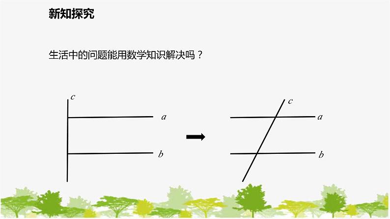 北师大版数学七年级下册 2.2.1 利用同位角判定两条直线平行 课件第5页