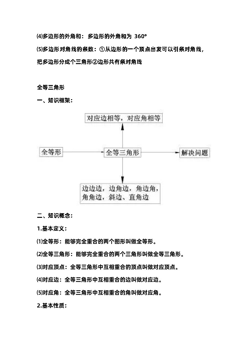 初二数学上册：期中考试高频考点总结03