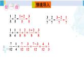 华师大版八年级数学下册 第16章 分式第1课时 分式的加减法（课件）