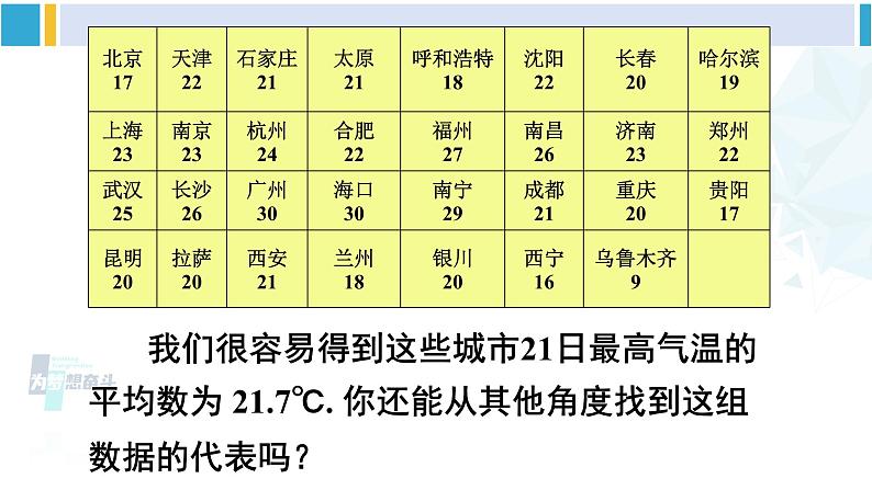 华师大版八年级数学下册 第20章 数据的整理与初步处理 1.中位数和众数（课件）第7页