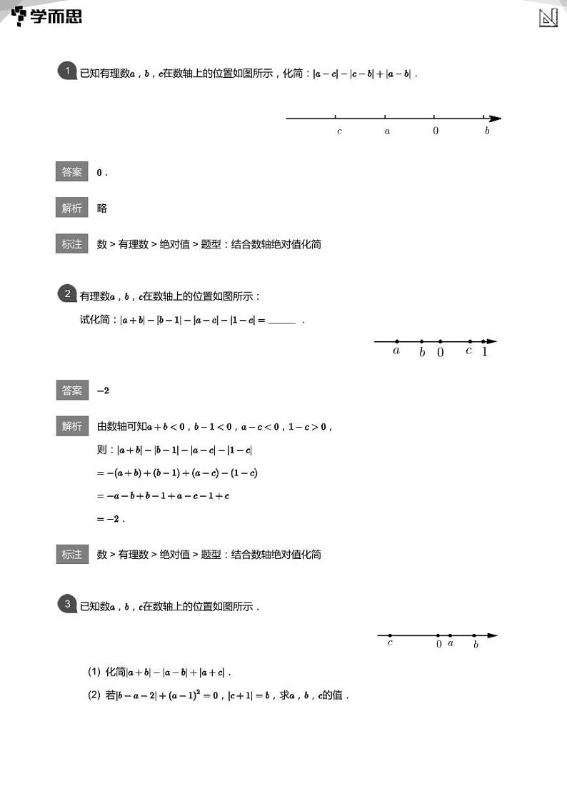 2023学而思创新班七年级暑假数学课程讲义02