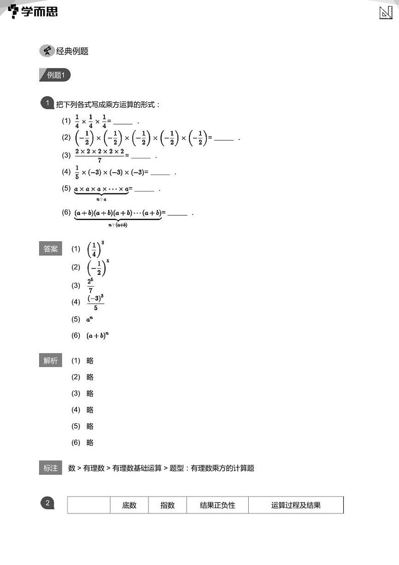 2023学而思创新班七年级暑假数学课程讲义03