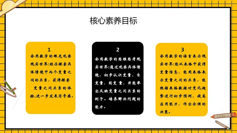 鲁教版五四制初中六年级下册数学9.1《用表格表示数量之间的关系》课件02