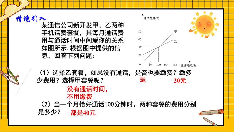 鲁教版五四制初中六年级下册数学9.3.3《用表图像表示数量之间的关系（3）》课件05