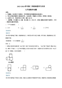 广东省深圳中学2023-2024学年九年级下学期开学试题数学试题