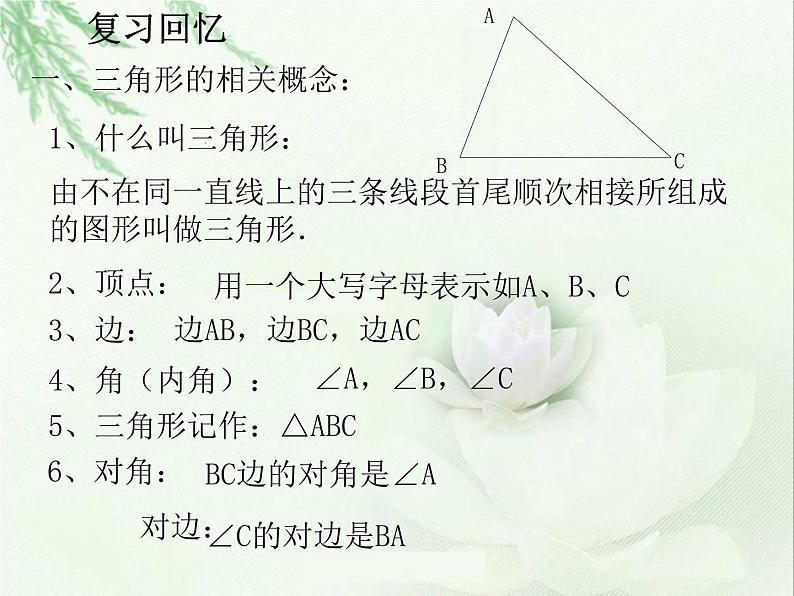 冀教版数学七年级下册 9.2三角形的内角和课件第3页