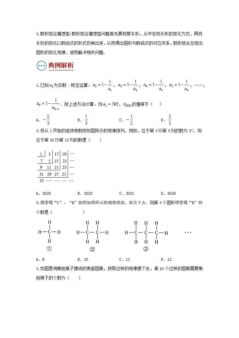 题型二 规律探索（复习讲义）-备战2024年中考数学二轮复习高分突破（全国通用）02