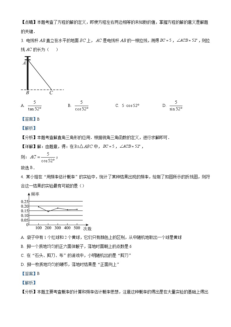 08，河南省南阳市方城县2023-2024学年九年级上学期期末考试数学试题第2页