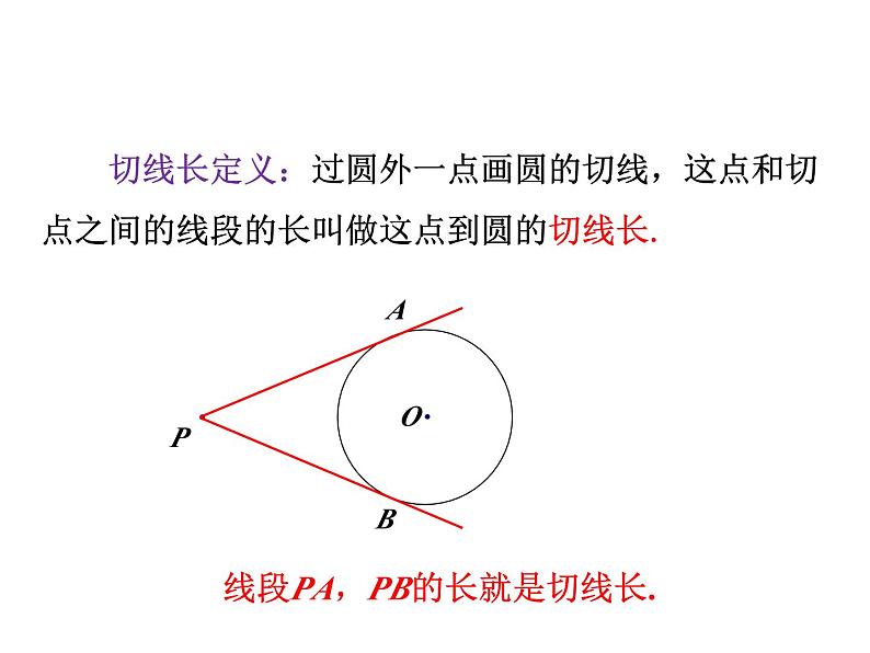 3.7 切线长定理 北师大版九年级数学下册课件第4页