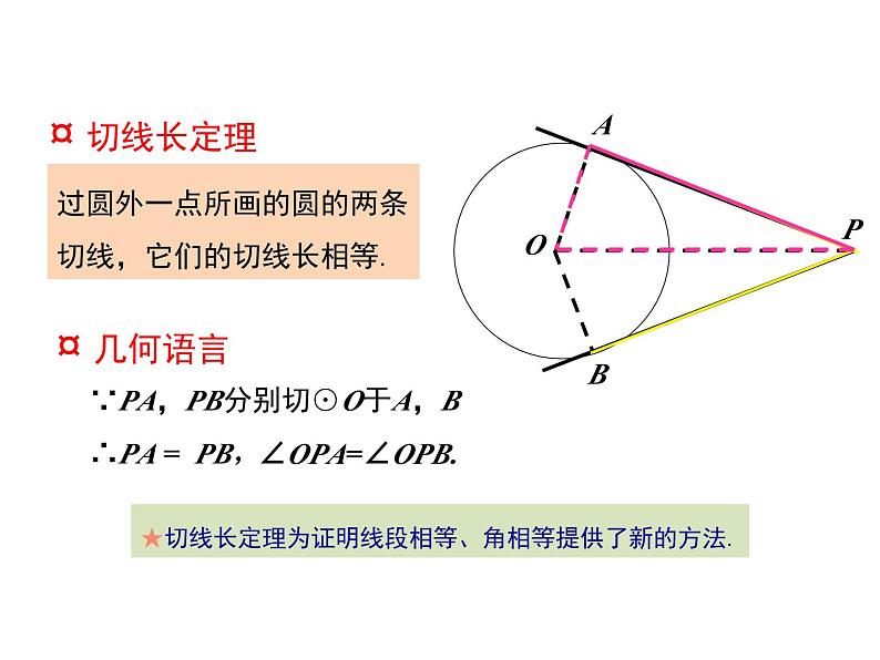 3.7 切线长定理-北师大版九年级数学下册课件第7页