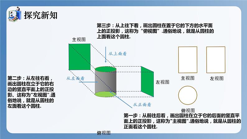 湘教版数学九年级下册3.3三视图（第1课时） 同步课件06