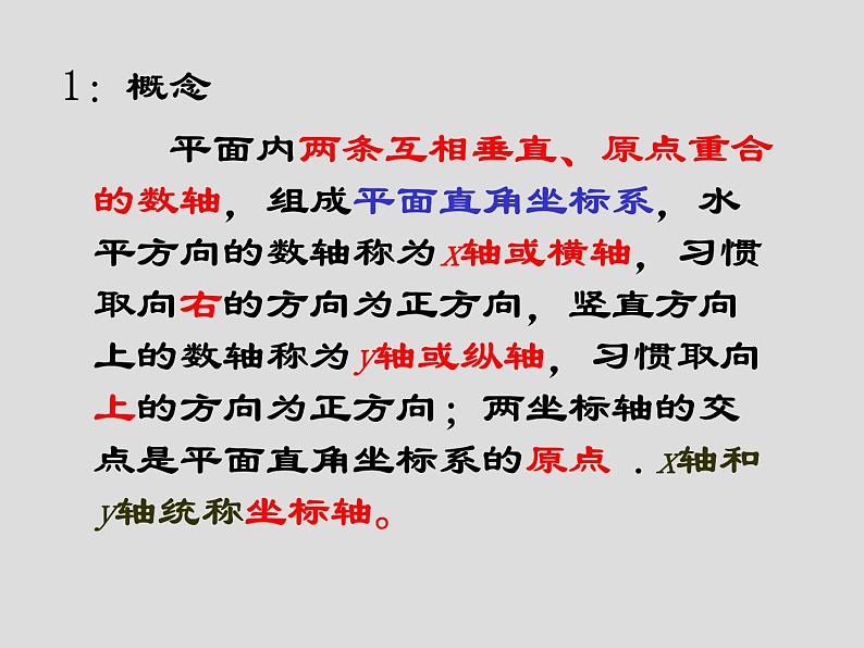 7.1+平面直角坐标系+(1)++课件++2023-2024学年人教版七年级数学下册+第7页