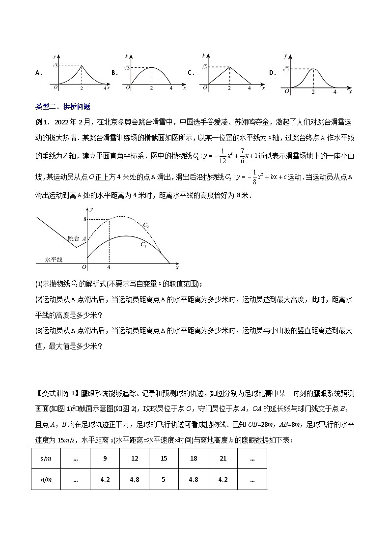 人教版九年级数学上册同步压轴题专题04二次函数的三种实际应用问题（原卷版+解析）02