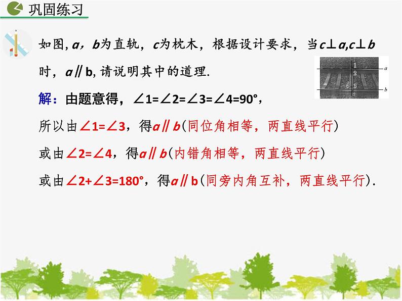 北师大版数学七年级下册 2.3 平行线的性质（课件）06