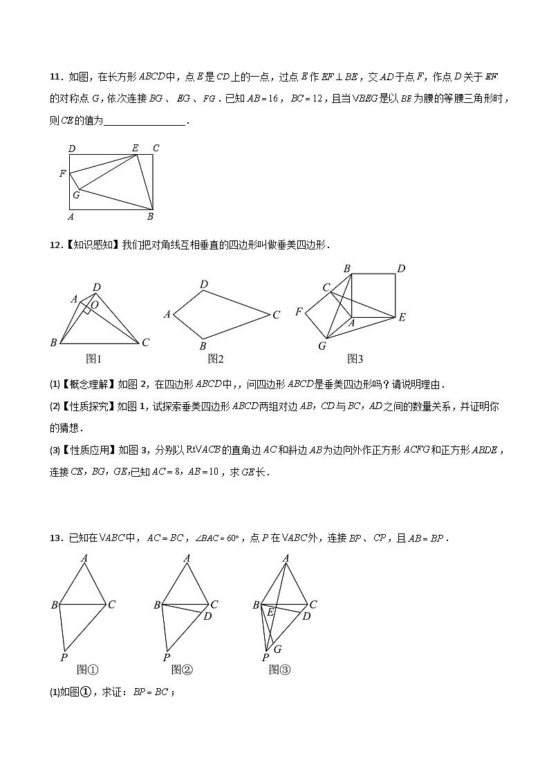 八年级数学下册同步精品压轴题第17章勾股定理压轴题考点训练(学生版+解析)第3页