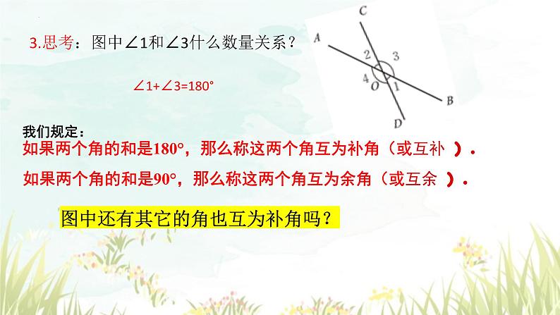 2.1.1两直线的位置关系++(1)+课件++2023-2024学年北师大版七年级+数学下册第7页