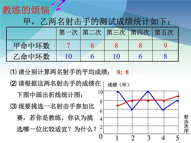 浙教版数学八年级下册 3.3方差和标准差 课件02