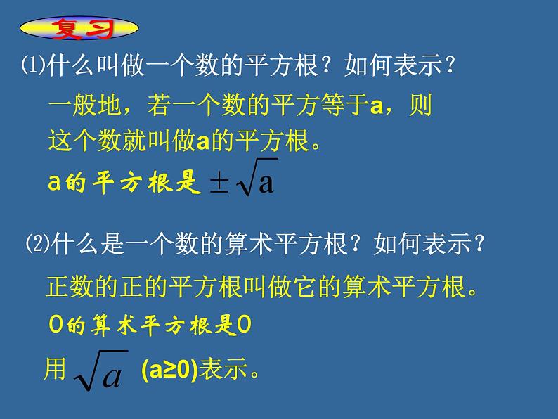 人教版数学八年级下册 16.1二次根式课件第2页