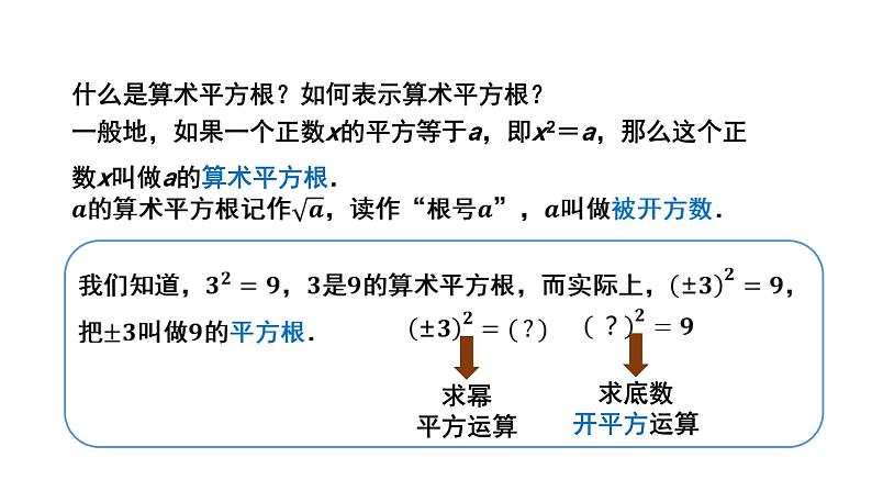 6.1 第2课时 平方根 人教版七年级数学下册课件第3页