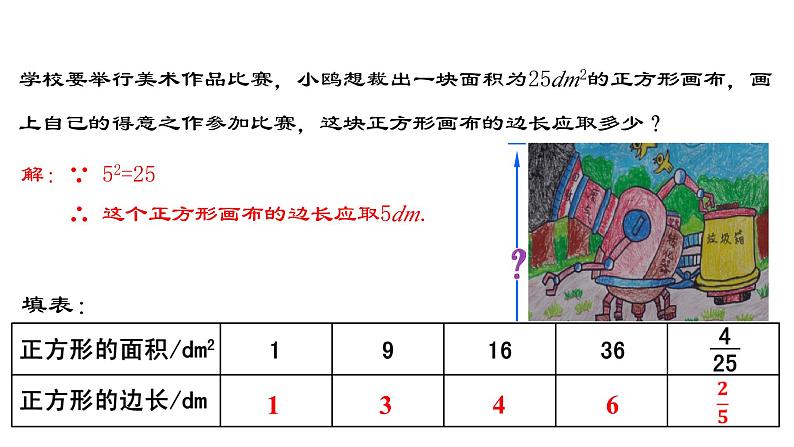 6.1.1 算术平方根 人教版数学七年级下册教与练课件第5页