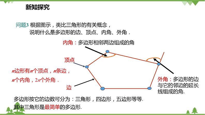 人教版数学八年级上册 11.3.1 多边形课件08