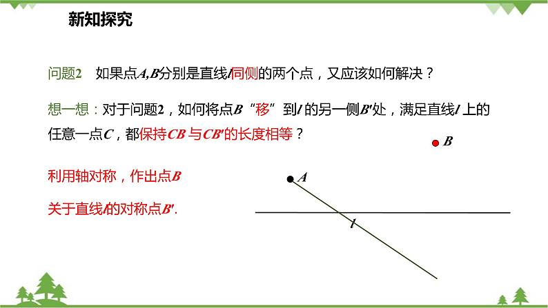 人教版数学八年级上册 13.4 课题学习 最短路径问题课件08