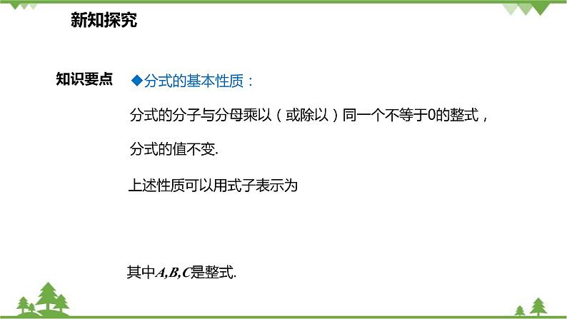 人教版数学八年级上册 15.1.2 分式的基本性质课件07