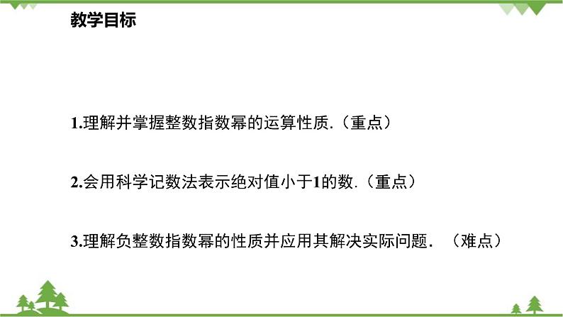 人教版数学八年级上册 15.2.3.1 整数指数幂课件02