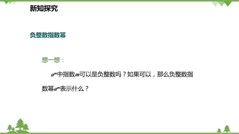 人教版数学八年级上册 15.2.3.1 整数指数幂课件06