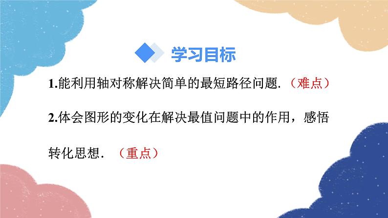 人教版数学八年级上册 13.4 课题学习 最短路径问题课件第2页