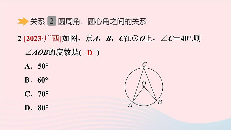 2024春九年级数学下册极速提分法第11招巧用圆的基本性质解圆的五种关系作业课件新版北师大版第7页