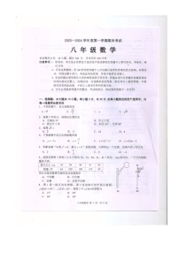 广东省茂名市信宜市2023-2024学年八年级（上）期末数学试卷(图片版 含答案)